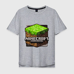 Мужская футболка оверсайз Minecraft: Pocket Edition