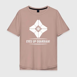 Мужская футболка оверсайз Eyes Up Guardian