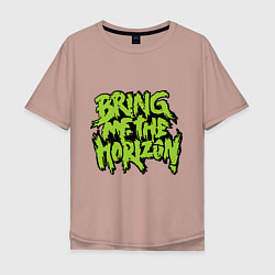 Мужская футболка оверсайз Bring me the horizon