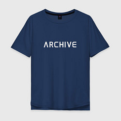 Мужская футболка оверсайз Archive