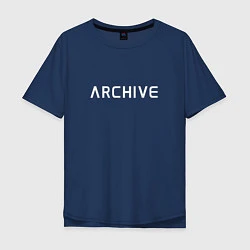 Мужская футболка оверсайз Archive
