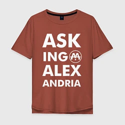 Мужская футболка оверсайз Asking Alexandria