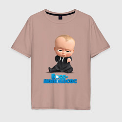 Мужская футболка оверсайз Boss Baby