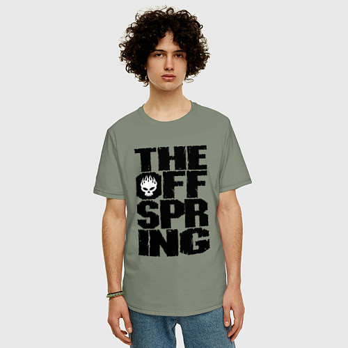 Мужская футболка оверсайз The Offspring / Авокадо – фото 3