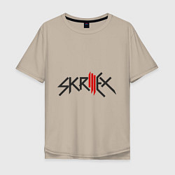 Мужская футболка оверсайз Skrillex