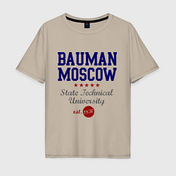 Мужская футболка оверсайз Bauman STU