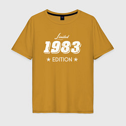 Мужская футболка оверсайз Limited Edition 1983