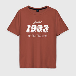 Мужская футболка оверсайз Limited Edition 1983