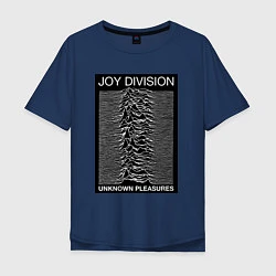 Мужская футболка оверсайз Joy Division: Unknown Pleasures