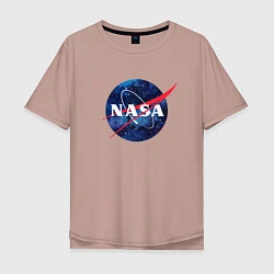 Мужская футболка оверсайз NASA: Cosmic Logo