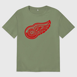 Мужская футболка оверсайз Detroit Red Wings: Pavel Datsyuk