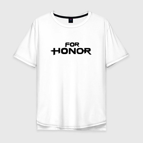 Мужская футболка оверсайз For Honor / Белый – фото 1