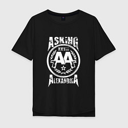 Мужская футболка оверсайз Asking Alexandria XXVIII