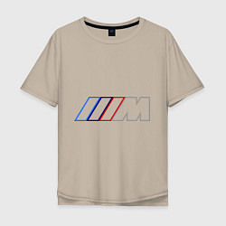 Мужская футболка оверсайз BMW Motor Contur