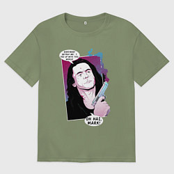 Мужская футболка оверсайз Томми Вайсо