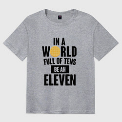 Мужская футболка оверсайз Be A Eleven