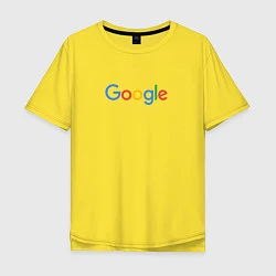 Мужская футболка оверсайз Google