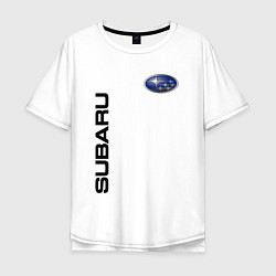 Мужская футболка оверсайз Subaru Style