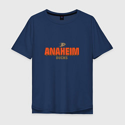 Мужская футболка оверсайз Anaheim Ducks