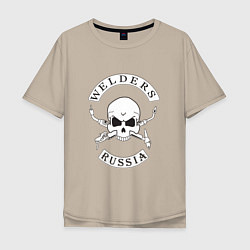 Мужская футболка оверсайз Welders Russia