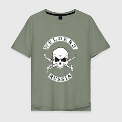 Мужская футболка оверсайз Welders Russia