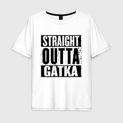 Мужская футболка оверсайз Straight Outta Gatka