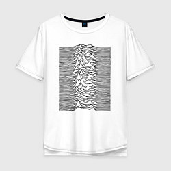 Мужская футболка оверсайз Unknown Pleasures