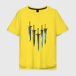 Мужская футболка оверсайз Bloodborne Knives