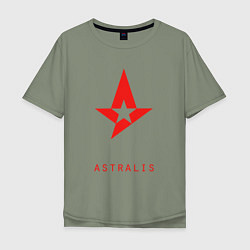 Мужская футболка оверсайз Astralis - The Form