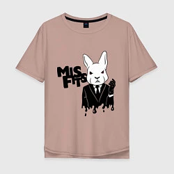 Мужская футболка оверсайз Misfits Rabbit