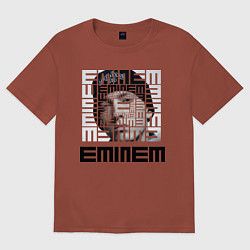 Мужская футболка оверсайз Eminem labyrinth