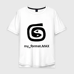 Мужская футболка оверсайз 3D Max