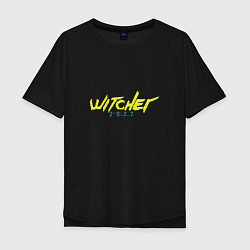 Мужская футболка оверсайз WITCHER 2077