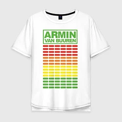 Мужская футболка оверсайз Armin van Buuren: EQ