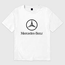 Мужская футболка оверсайз Logo Mercedes-Benz