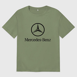 Мужская футболка оверсайз Logo Mercedes-Benz