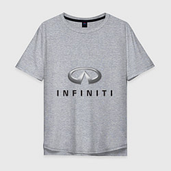 Мужская футболка оверсайз Logo Infiniti