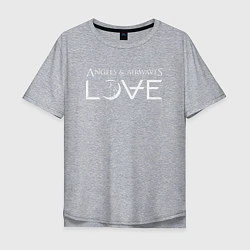 Мужская футболка оверсайз Love AVA