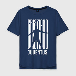Мужская футболка оверсайз Cris7iano Juventus