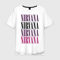Мужская футболка оверсайз Get Nirvana