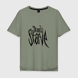 Мужская футболка оверсайз Don't Starve