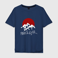 Мужская футболка оверсайз Painkiller Mountain