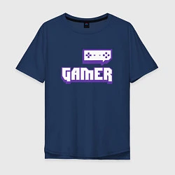 Мужская футболка оверсайз Twitch Gamer