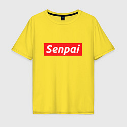 Мужская футболка оверсайз Senpai Supreme