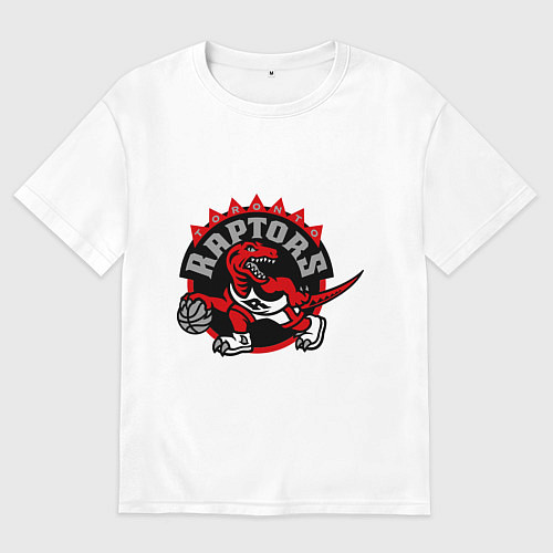 Мужская футболка оверсайз Toronto / Белый – фото 1