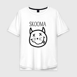 Мужская футболка оверсайз TES: Skooma