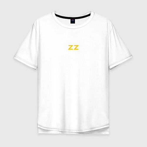 Мужская футболка оверсайз Brazzers Mister / Белый – фото 1