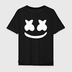 Мужская футболка оверсайз Marshmello