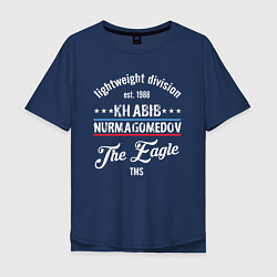 Мужская футболка оверсайз Khabib Nurmagomedov est. 1988