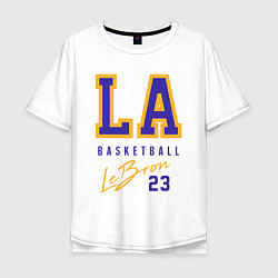 Мужская футболка оверсайз Lebron 23: Los Angeles